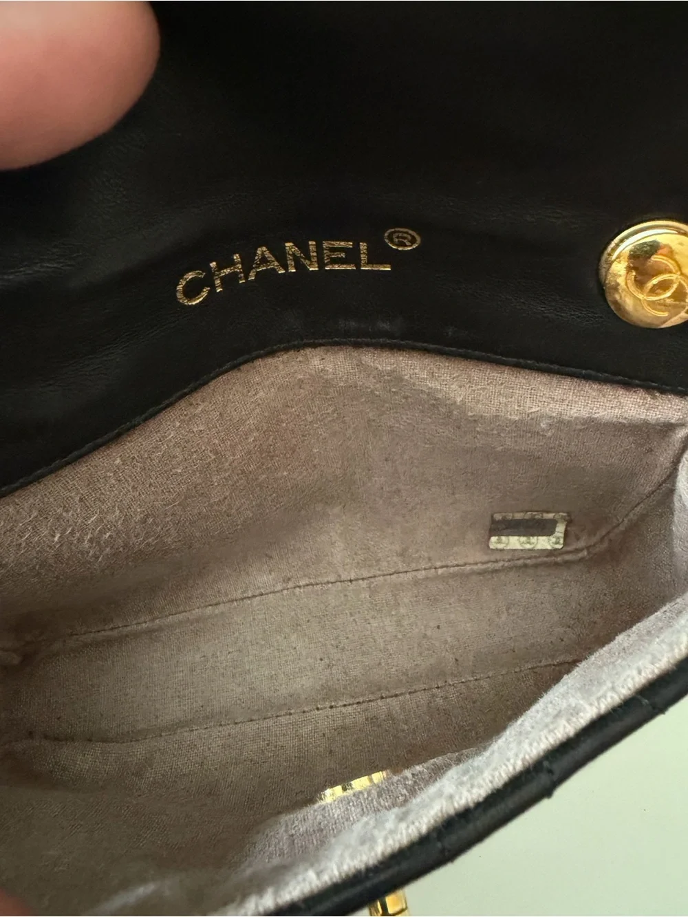 Chanel Black Mini Matelasse Crossbody Bag